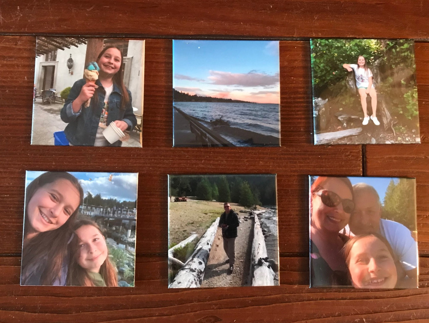 Custom 2.5"x2.5" photo magnets