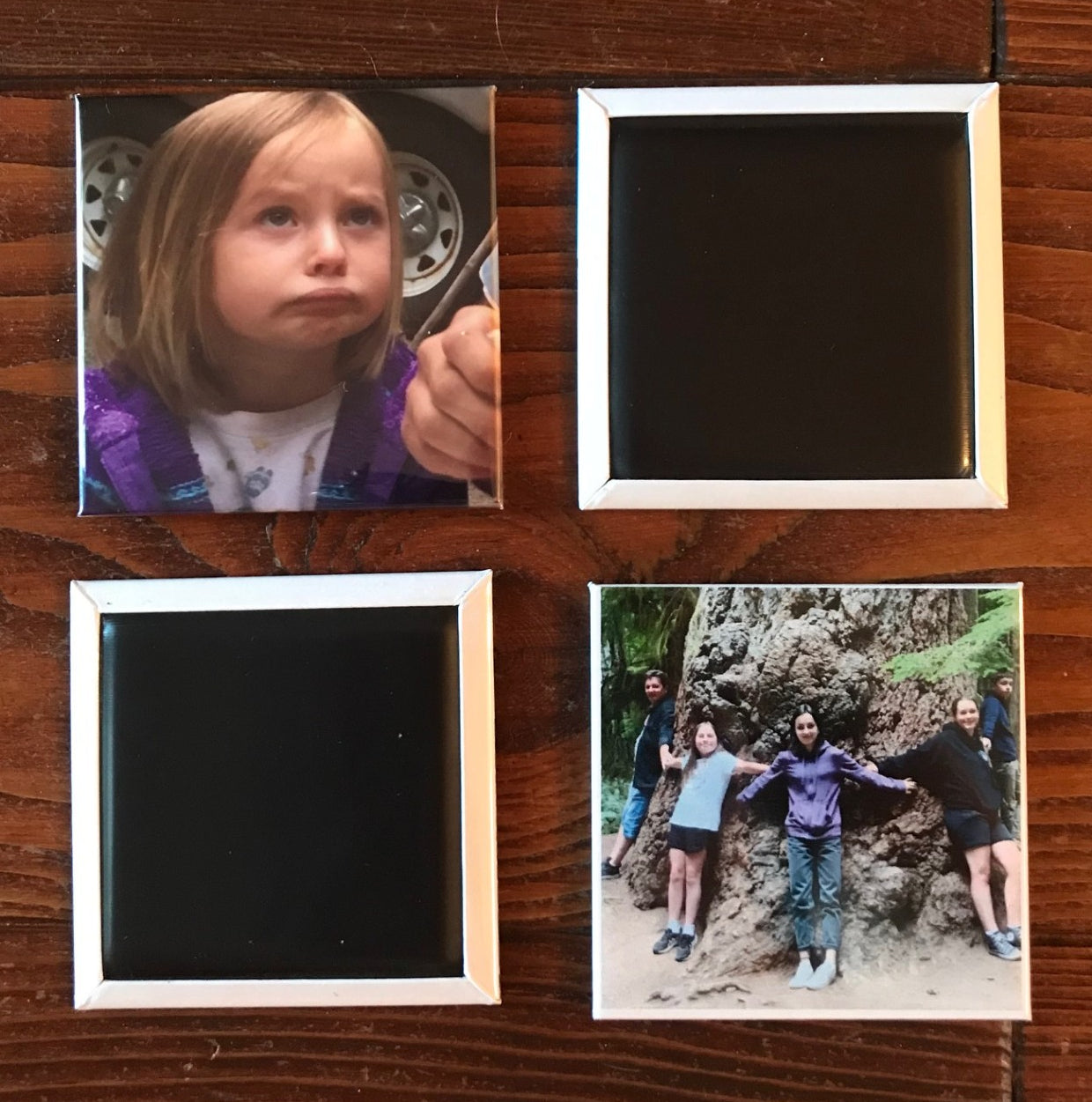 Custom 2.5"x2.5" photo magnets